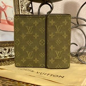 Louis Vuitton Mini Lin Tri Fold Wallet